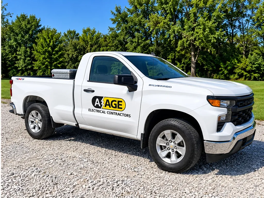 Picture of A Age Electrical Residential Service Truck